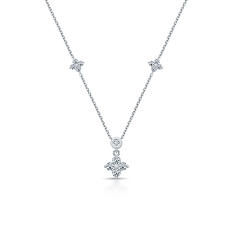 Колье из белого золота Cold Diamonds