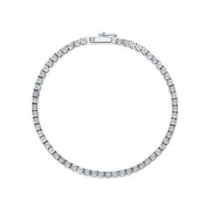 Золотой браслет с бриллиантами природными