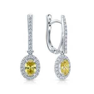 Серьги из белого золота Cold Diamonds