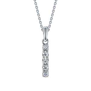 Золотая подвеска с бриллиантами природными